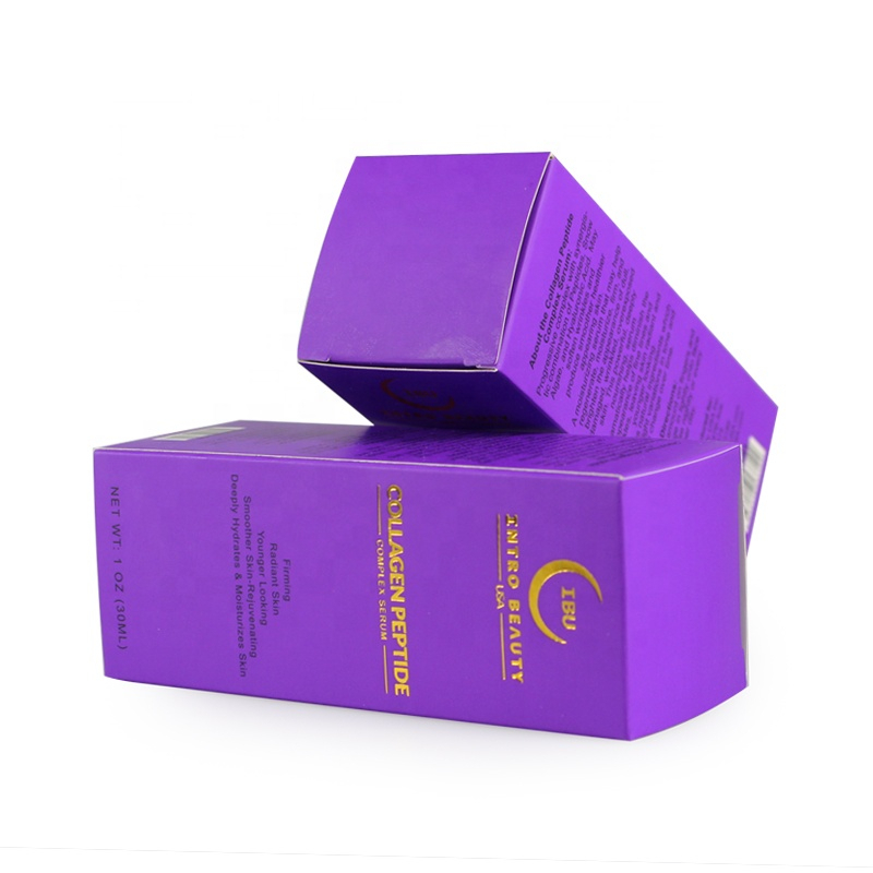 Customized Full Color Printing Art Paper Cosmetic Soap Packaging Box Mascara Box