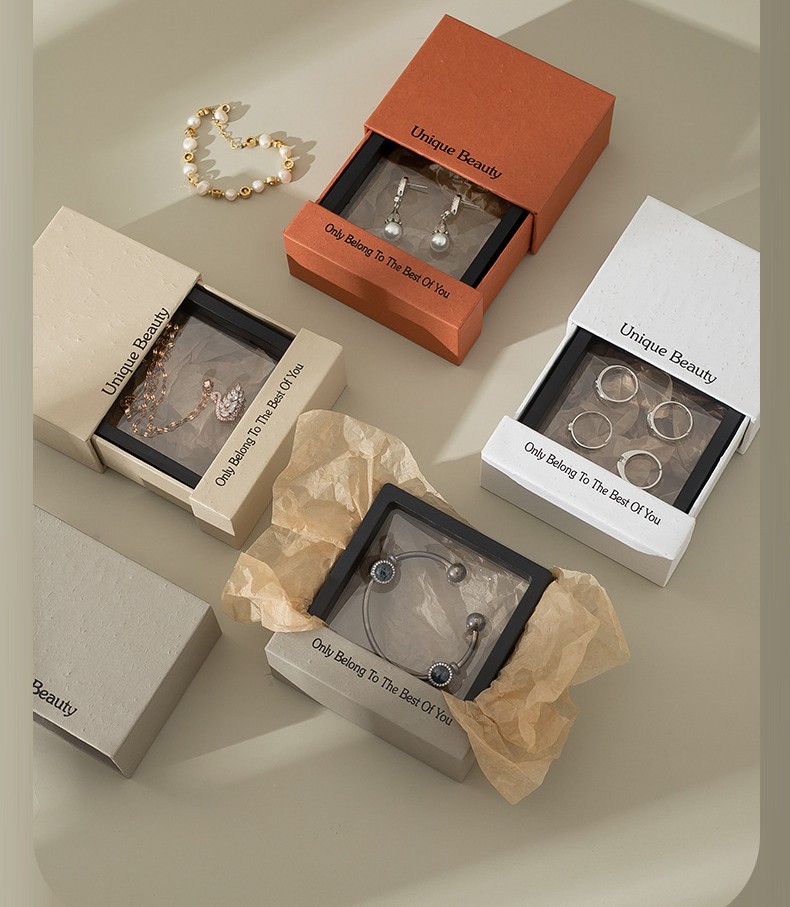 Custom Pink Premium Luxury Jewelry Engagement Wedding Ring Gift Packaging Cardboard Paper Box
