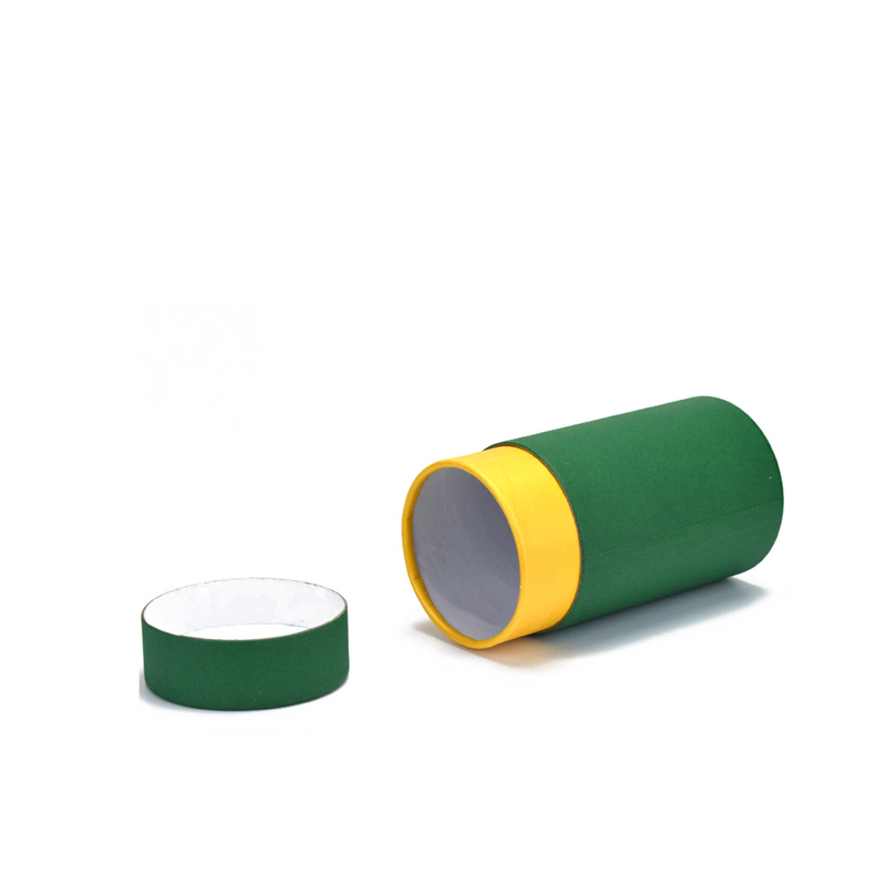 Food Grade Cardboard Cylinder Biodegradable Paper Tubes For Tea Packaging