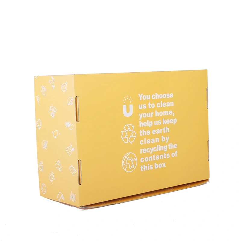 Luxury Printed Brown Corrugated Cardboard Paper Gift Box Kraft Mailer Box