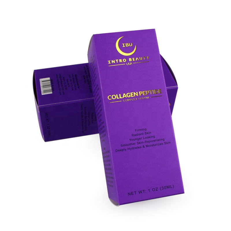 Customized Full Color Printing Art Paper Cosmetic Soap Packaging Box Mascara Box
